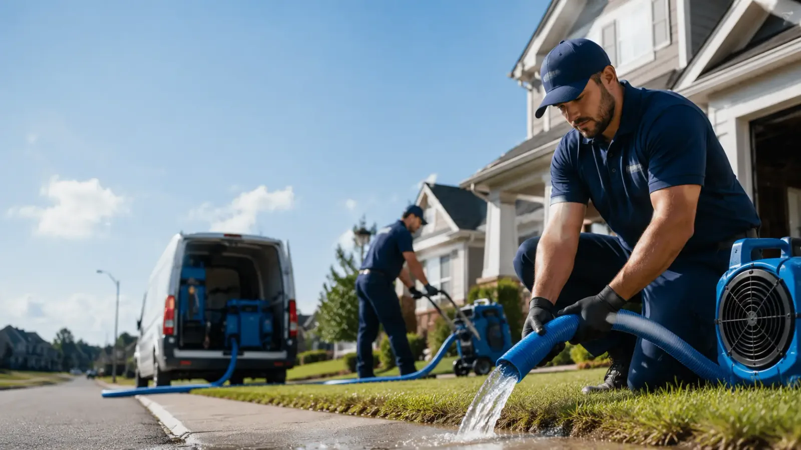 Flood Damage Restoration in Center, TX